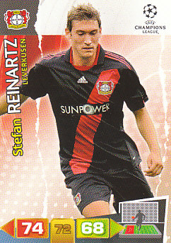 Stefan Reinartz Bayer 04 Leverkusen 2011/12 Panini Adrenalyn XL CL #47